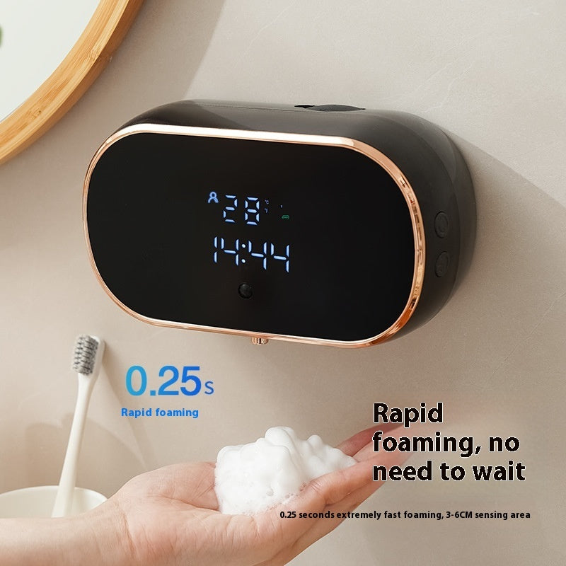 Distributeur de savon mousse automatique